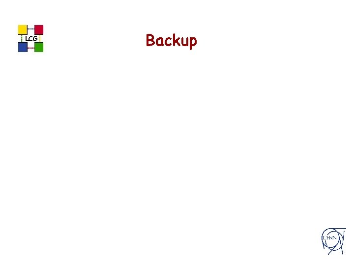 LCG Backup 