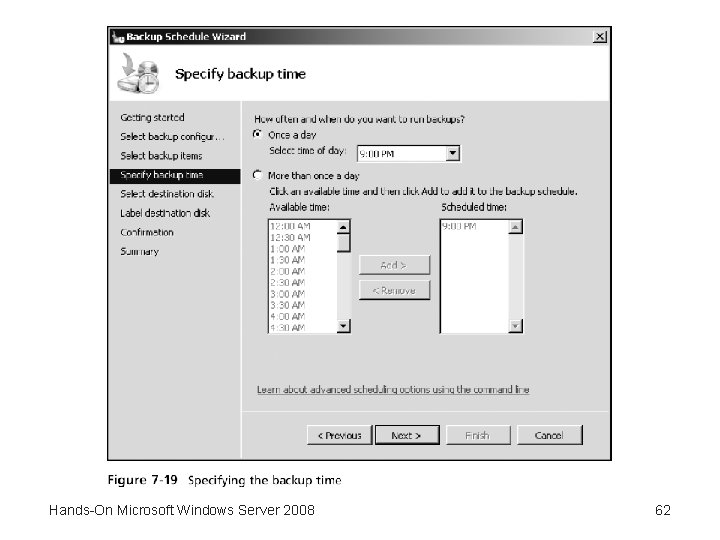 Hands-On Microsoft Windows Server 2008 62 