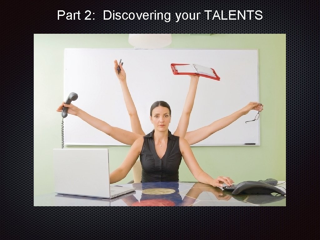 Part 2: Discovering your TALENTS 