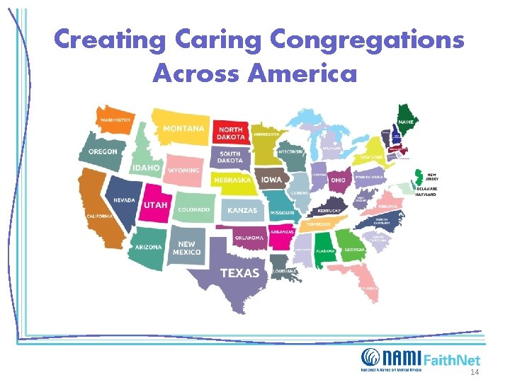 Creating Caring Congregations Across America 14 