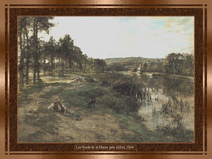 Les Bords de la Marne près Alfort, 1864 