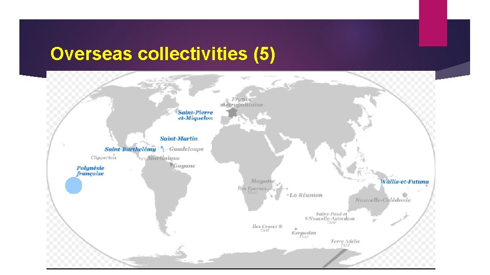 Overseas collectivities (5) 