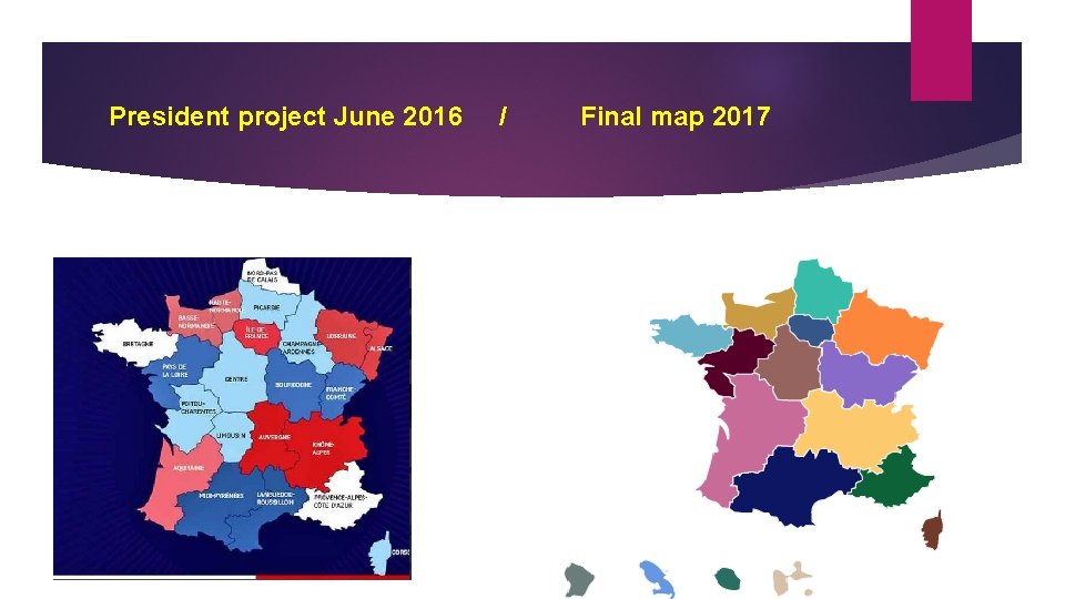 President project June 2016 / Final map 2017 