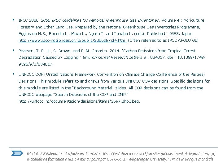 § IPCC 2006 IPCC Guidelines for National Greenhouse Gas Inventories. Volume 4 : Agriculture,