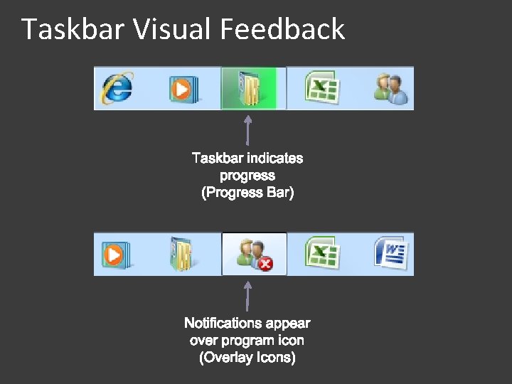 Taskbar Visual Feedback 