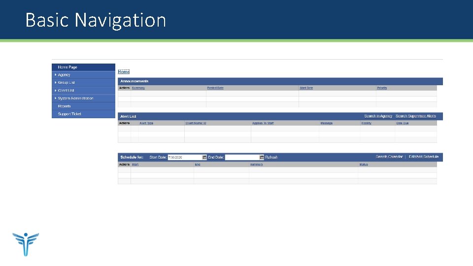 Basic Navigation 