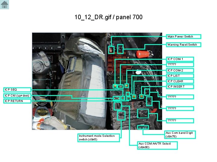 10_12_DR. gif / panel 700 Main Power Switch Warning Reset Switch ICP COM-1 ?