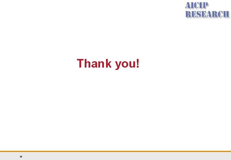 Thank you! 28 Thank you! 28
