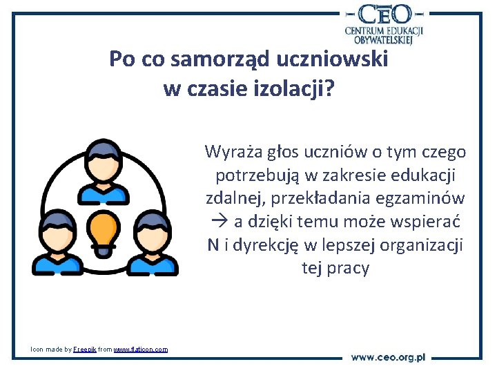 Po co samorząd uczniowski w czasie izolacji? Wyraża głos uczniów o tym czego potrzebują