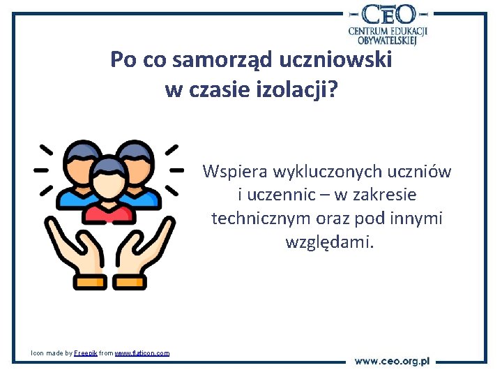 Po co samorząd uczniowski w czasie izolacji? Wspiera wykluczonych uczniów i uczennic – w