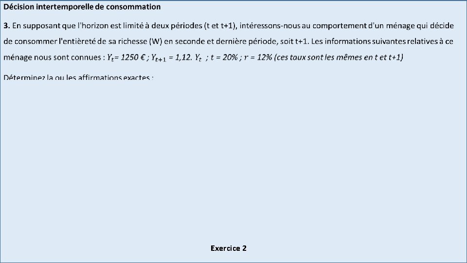  • Exercice 2 