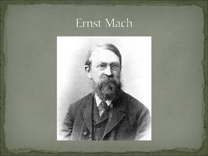 Ernst Mach 