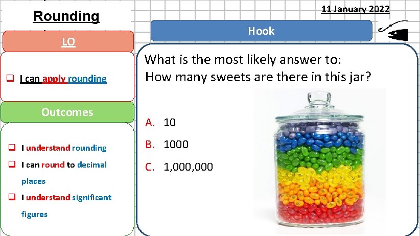 Forming and Solving Equations Rounding : Hook 11 January 2022 LO Learning Objective What