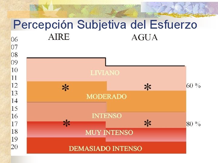 Percepción Subjetiva del Esfuerzo 