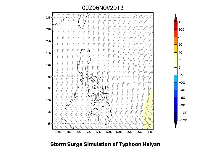 Storm Surge Simulation of Typhoon Haiyan Storm Surge Simulation of Typhoon Haiyan