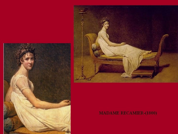 MADAME RECAMIER-(1800) 