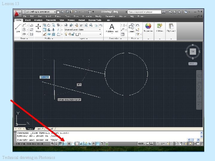 Lesson 13 Technical drawing in Photonics 