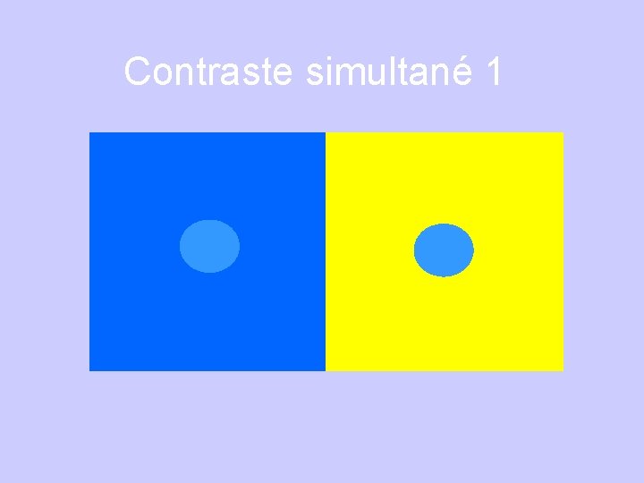 Contraste simultané 1 