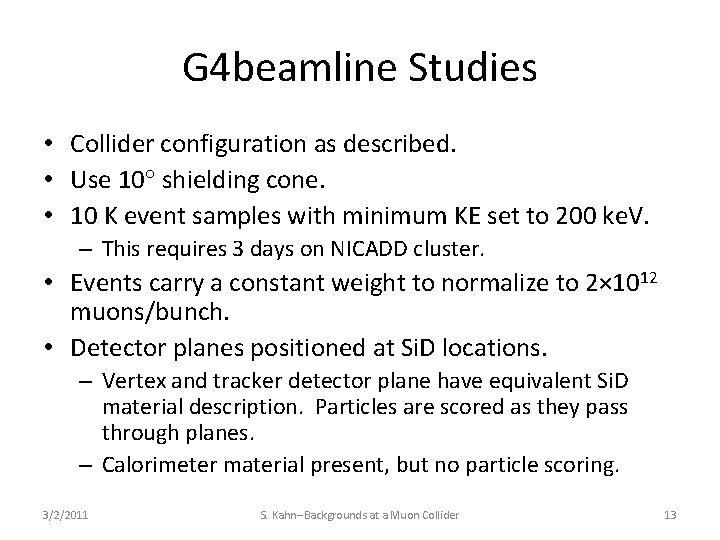 Accelerator Based Backgrounds in a Muon Collider Steve
