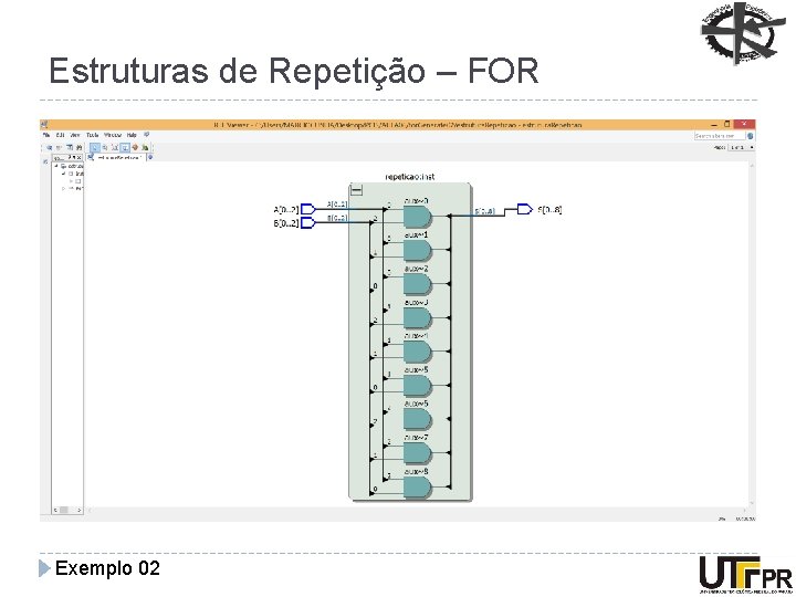 Estruturas de Repetição – FOR Exemplo 02 