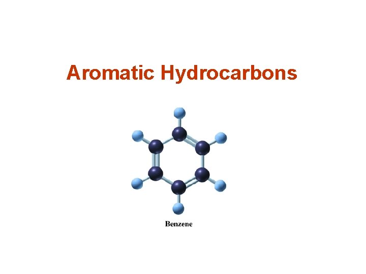 Aromatic Hydrocarbons 