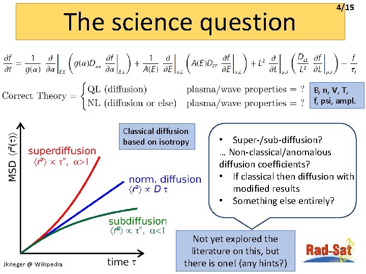 115 Particleincell Simulations Of Diffusion Due To Whistler