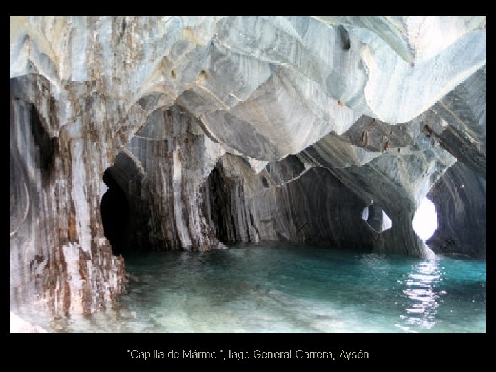 “Capilla de Mármol”, lago General Carrera, Aysén 