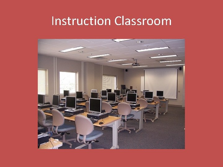 Instruction Classroom 