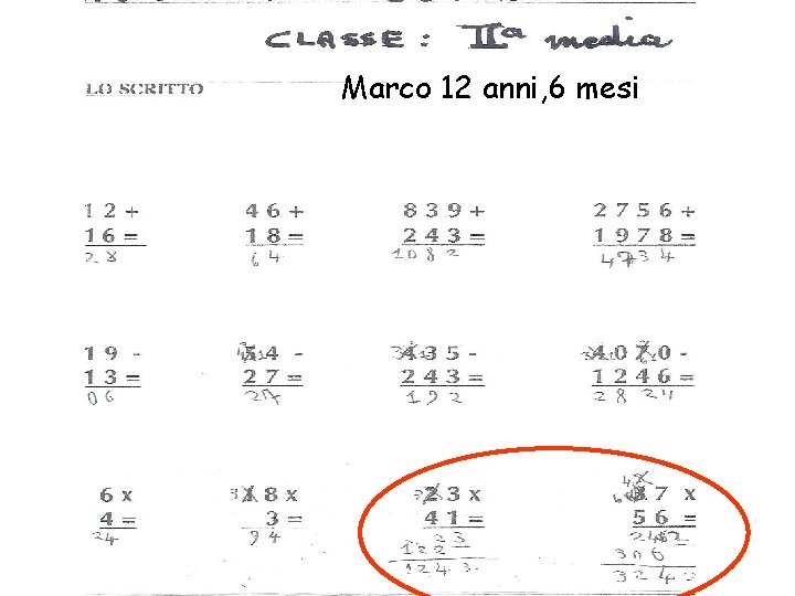 Marco 12 anni, 6 mesi Sassuolo - 2008 - 4/11/'05 - Istituto comprensivo Trento