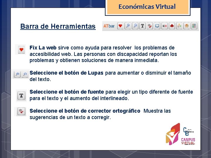 ATbar Barra de herramientas Econmicas Virtual Que es