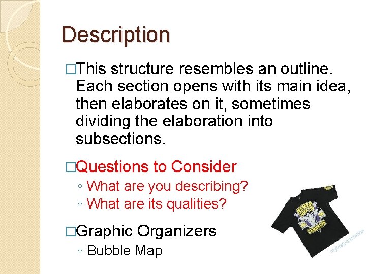 Recognizing text structure and questions ELA The Time
