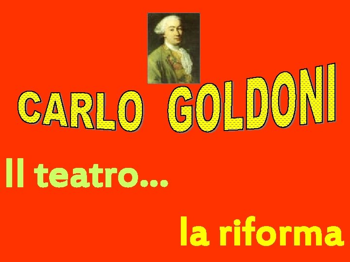Il teatro… la riforma 