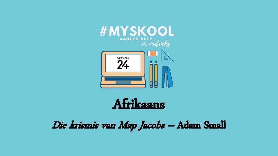 Afrikaans Die krismis van Map Jacobs – Adam Small 