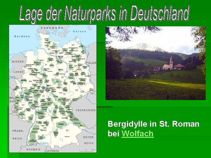Bergidylle in St. Roman bei Wolfach 