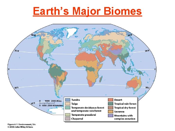 Earth’s Major Biomes 