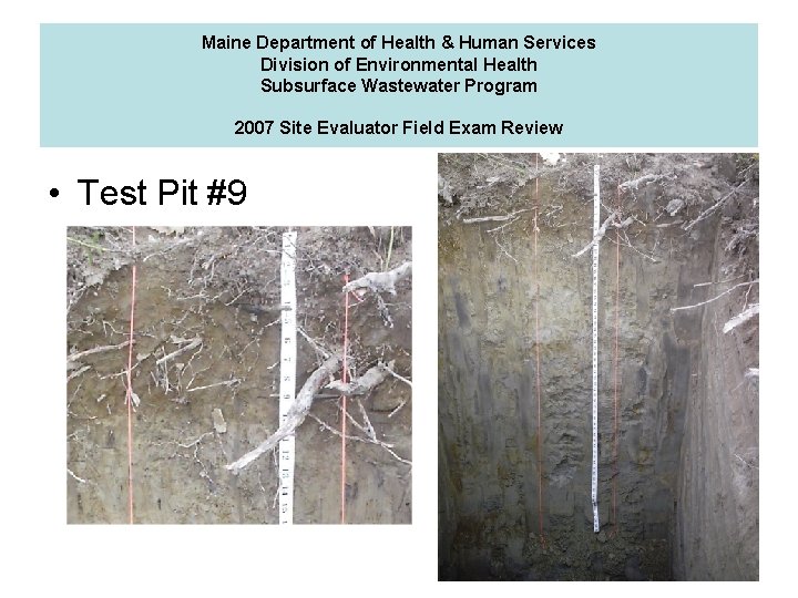 Maine Department of Health & Human Services Division of Environmental Health Subsurface Wastewater Program