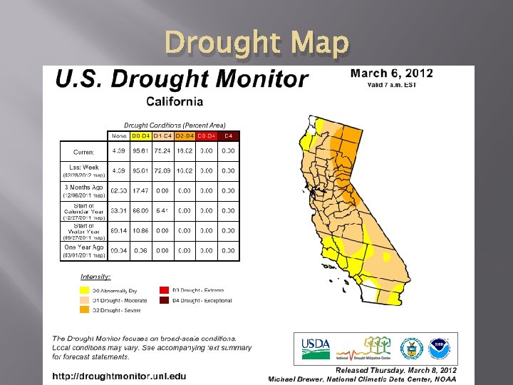 Drought Map 