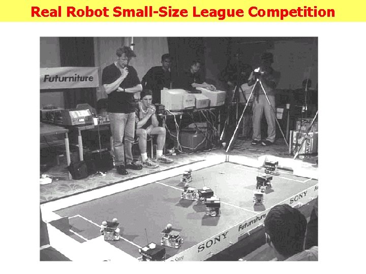 Real Robot Small-Size League Competition 