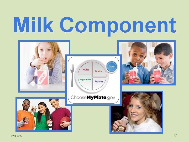 Milk Component Aug 2012 61 