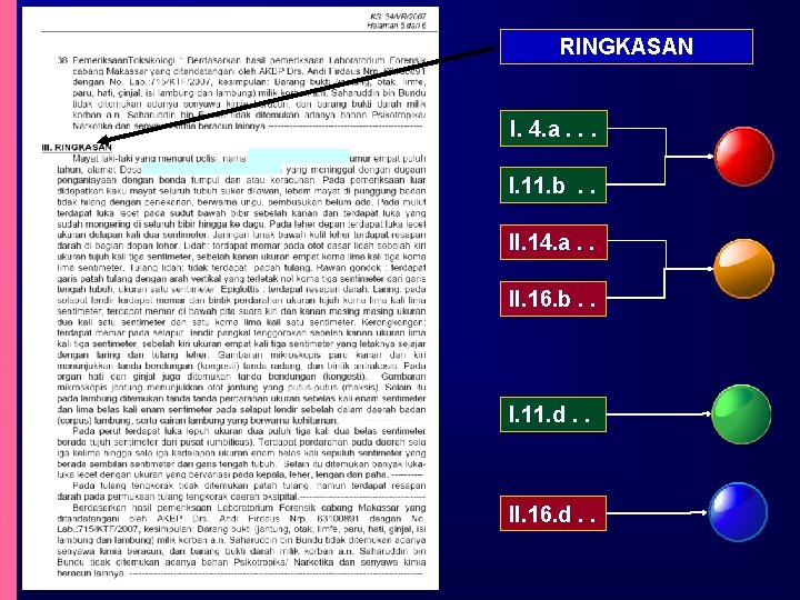 RINGKASAN I. 4. a. . . I. 11. b. . II. 14. a. .