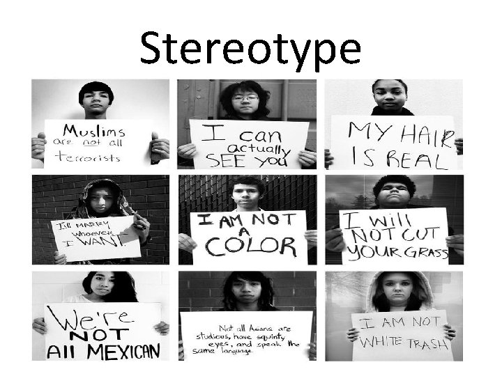 Stereotype 