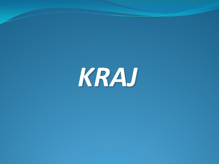 KRAJ 