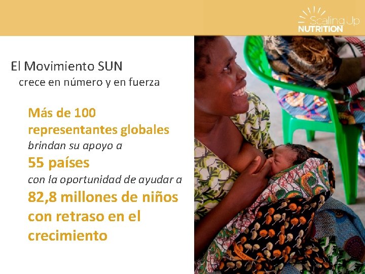 El Movimiento SUN crece en número y en fuerza Más de 100 representantes globales