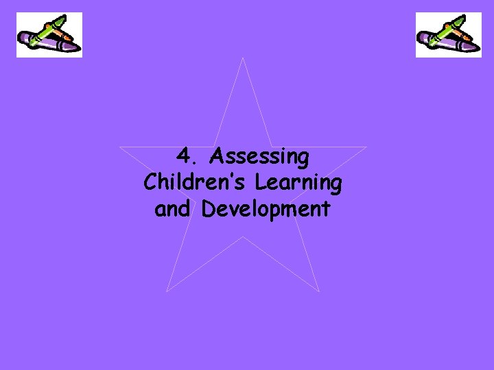 4. Assessing Children’s Learning and Development 