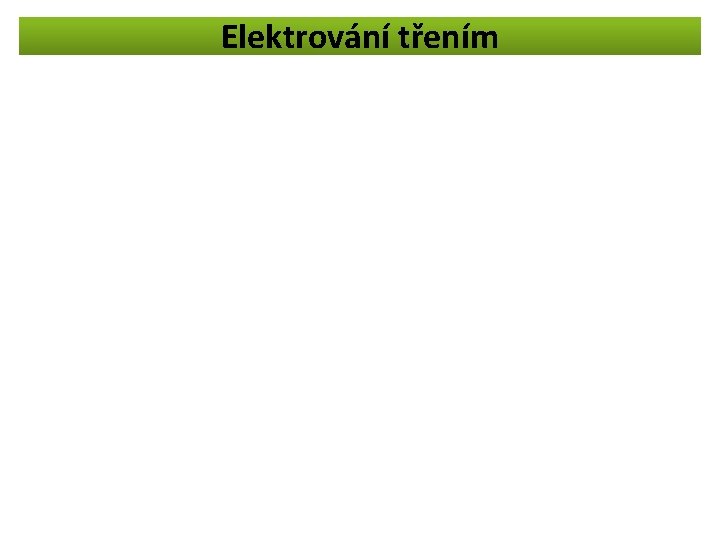 Elektrování třením 