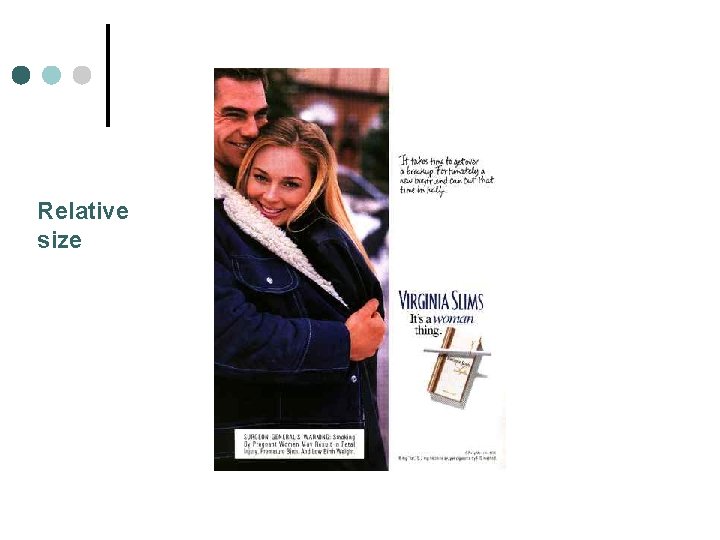 Relative size 