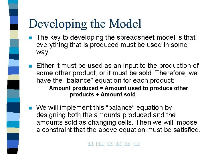 Example 4 5 Production Process Models Background Information