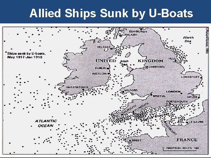 Allied Ships Sunk by U-Boats 