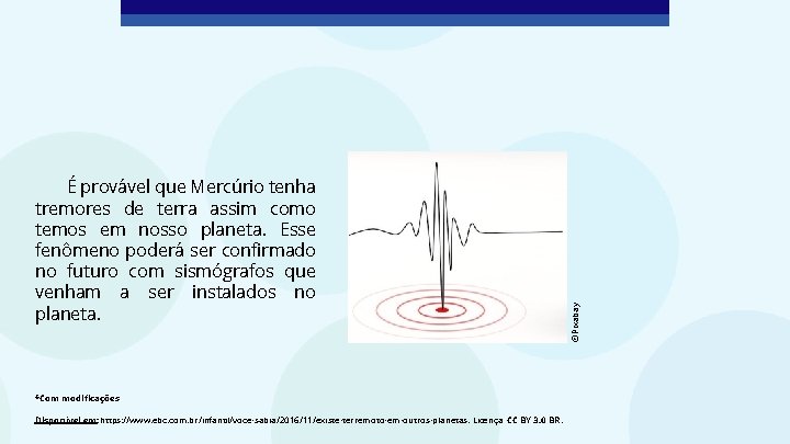 *Com modificações Disponível em: https: //www. ebc. com. br/infantil/voce-sabia/2016/11/existe-terremoto-em-outros-planetas. Licença CC BY 3. 0