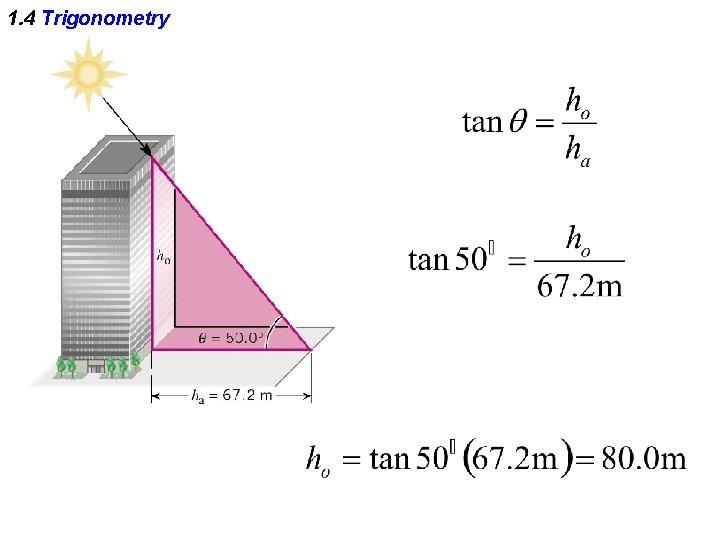 1. 4 Trigonometry 